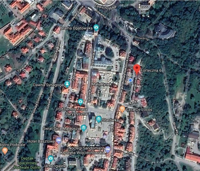 Appartamento Zielone Wzgorze Na Starowce Sandomierz Esterno foto